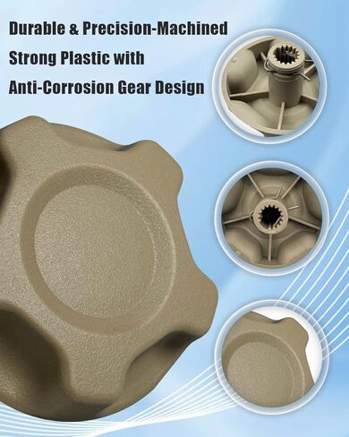 Seat Recliner Control Switch Turn Knob Fit for Ford F-150 Explorer Flex Taurus, Seat Back Adjust Lumbar Knob Fit for Ford Police Interceptor Sedan Multi-Purpose Vehicle, Yellowish Gray in Kuwait
