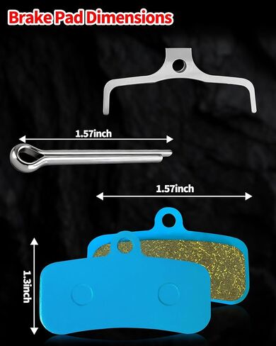 2 عبوة من وسادات فرامل القرص متوافقة مع Surron Light Bee X، Shimano/Talaria Sting R MX3 وMX4، Segway X160/X260، SUPER73 RX Mojave RSD X، وسادات فرامل سيراميك للدراجات النارية/الدراجة الترابية الكهربائية in Kuwait