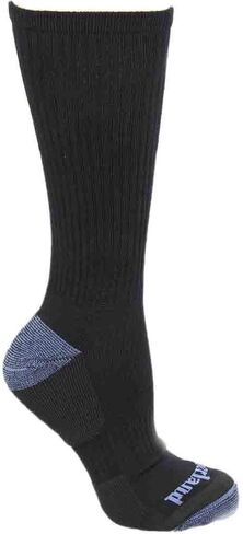 Timberland Men's 4 Pack Outdoor Leisure Crew Assorted Colors, Black/Blue/Brown/Charcoal, 10-13/9-12 in Kuwait