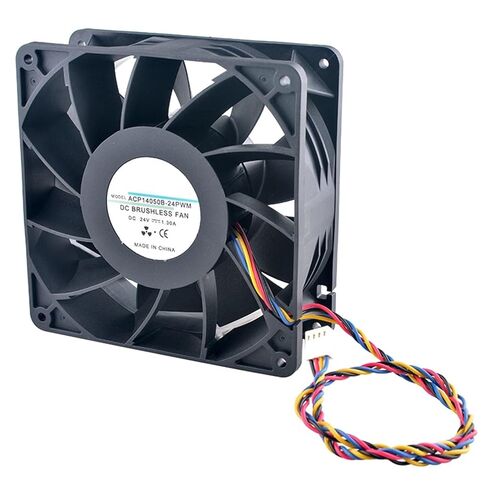 ACP14050B-24PWM 14cm 140mm 140x140x50mm DC24V 1.30A 4pin Dual Ball Bearing high-Speed Cooling Fan for Server CPU in Saudi Arabia