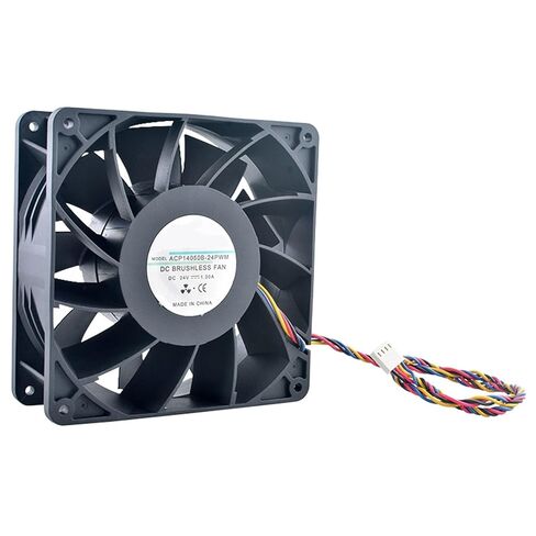 ACP14050B-24PWM 14cm 140mm 140x140x50mm DC24V 1.30A 4pin Dual Ball Bearing high-Speed Cooling Fan for Server CPU in Saudi Arabia