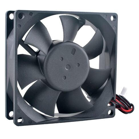 ACP8025 80mm Cooling Fan 80x80x25mm DC 5V/12V/24V 2-Pin Axial Flow Fan for Chassis Power Frequency Converter Computer Case(DC24V Oil Bearing) in Saudi Arabia