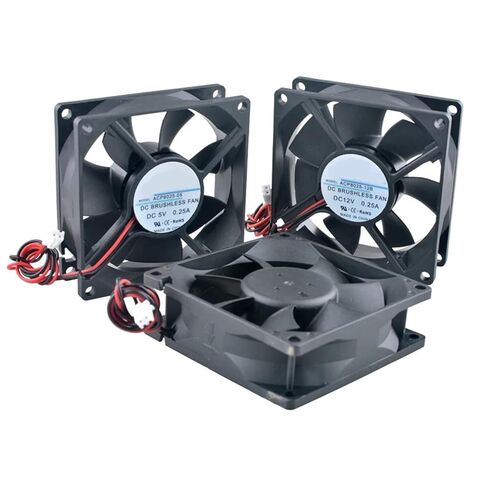 ACP8025 80mm Cooling Fan 80x80x25mm DC 5V/12V/24V 2-Pin Axial Flow Fan for Chassis Power Frequency Converter Computer Case(DC24V Oil Bearing) in Saudi Arabia