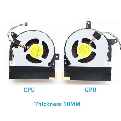CPU Gpu Cooling Fan for G752 G752V G752VY G752VT DFS200405BI0T FHCV DFS201005BI0T FHCW(CPU Fan) in Saudi Arabia