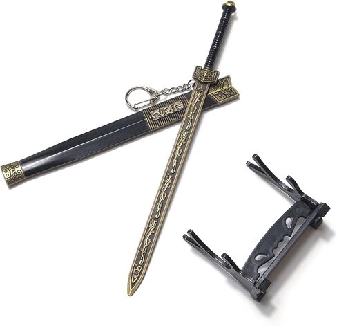 8-Inch Letter Opener with Protective Cover and Display Stand for Daily Mail and Desk Décor Bronze/Black in Saudi Arabia