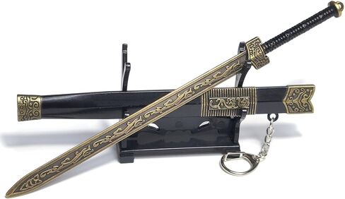 8-Inch Letter Opener with Protective Cover and Display Stand for Daily Mail and Desk Décor Bronze/Black in Saudi Arabia
