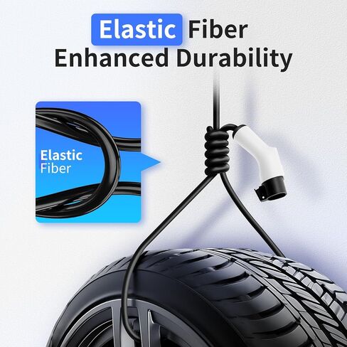 Tesla Extension Cord Holder, Heavy Duty Waterproof EV Charging Extension Cable for NACS Charger, Safe & Reliable for Model X/Y/3/S (Only Holder) in Saudi Arabia