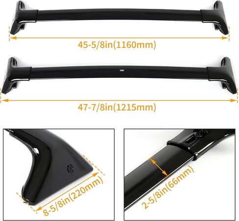 KUAFU Roof Rack Cross Bar Compatible with 2016-2022 Lexus RX350 RX450H RX350L RX450HL Replacement for PT278-48162 Crossbars Cargo Rack Luggage Carrier in Saudi Arabia