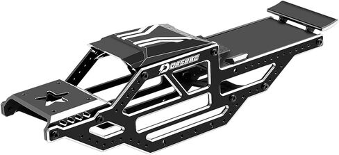 SCX24 Warthog LCG Chassis Frame Kit, Aluminum Body Shell Rocks Cage Buggy Chassis for 1/24 RC Rock Crawler SCX24 Gladiator Bronco, C10, JLU Models Upgrades Part in Saudi Arabia