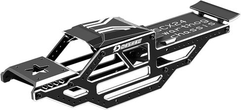SCX24 Warthog LCG Chassis Frame Kit, Aluminum Body Shell Rocks Cage Buggy Chassis for 1/24 RC Rock Crawler SCX24 Gladiator Bronco, C10, JLU Models Upgrades Part in Saudi Arabia