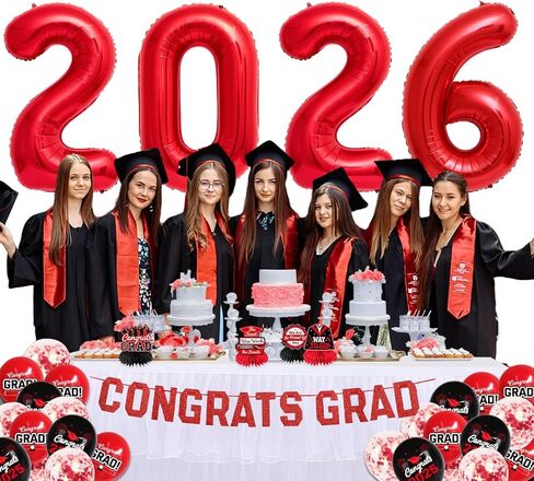 2026 Champagne Gold Balloons, 40" Large Champagne Gold 2026 Balloons Helium Mylar Foil Balloons for 2026 New Year Christmas Graduation Party Decoration in Kuwait