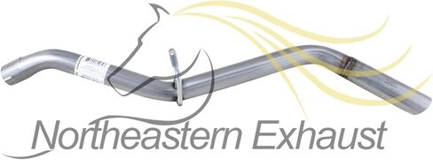 Northeastern Exhaust | Stainless Steel Direct Fit Exhaust Muffler Compatible for Nissan Xterra 2002-2004 3.3L | Free Clamps Included | Automotive Replacement Part in Saudi Arabia