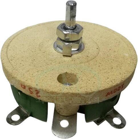 1pc Wire wound load potentiometer 100W25Ω ohm 150W900R arc welding machine high current round porcelain resistor(BC1-100W) in Saudi Arabia