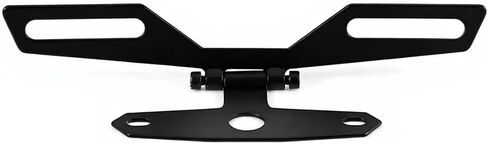 Adjustable Motorcycle License Plate Mount, Folding License Plate Tail Light Holder Rear Bracket Mount for Motorcycle Bike in Kuwait