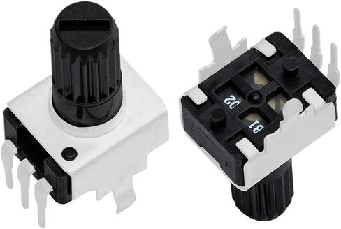 10PCS Rv09 Vertical 12.5mm Shaft 1k 2k 5k 10k 20k 50k 100k 0932 Adjustable Resistor 9 Type 3pin Seal Potentiometer(5K Ohm) in Saudi Arabia