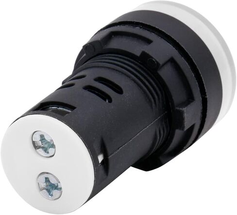 Baomain 22mm LED Indicator Pilot Light AD16-22D 110V AC 20mA Energy Saving Blue 5 PCS in Saudi Arabia