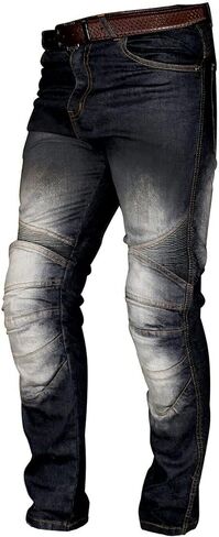 Mens Motorbike Jeans Protective CE Approved Armored Pant Rider Jeans Hip and Knee Protection Safety Pants in Saudi Arabia