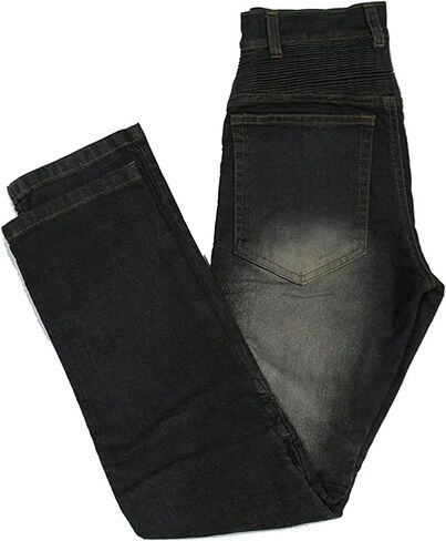 Mens Motorbike Jeans Protective CE Approved Armored Pant Rider Jeans Hip and Knee Protection Safety Pants in Saudi Arabia
