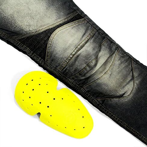 Mens Motorbike Jeans Protective CE Approved Armored Pant Rider Jeans Hip and Knee Protection Safety Pants in Saudi Arabia