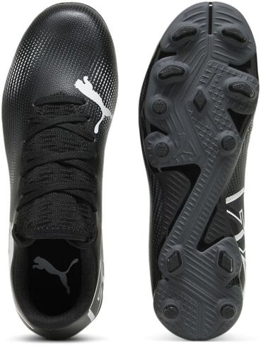 حذاء PUMA Future 7 Match للأرضيات الصلبة/الأرضيات الاصطناعية (للأطفال الصغار/الأطفال الكبار) Sunset Glow/Puma Black/Sun Stream 6 Big Kid M in Kuwait