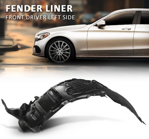 G-PLUS Fender Liner Front Driver and Passenger Side Compatible with Benz C300 2015-2021,Fit Benz C400 4Matic 2015 2056903401, 2056903301 in Saudi Arabia