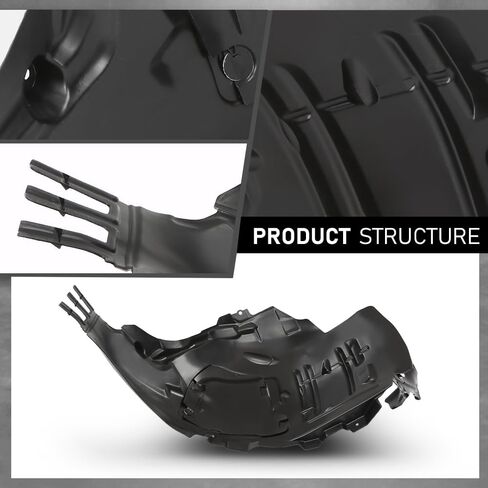 G-PLUS Fender Liner Front Driver and Passenger Side Compatible with Benz C300 2015-2021,Fit Benz C400 4Matic 2015 2056903401, 2056903301 in Saudi Arabia