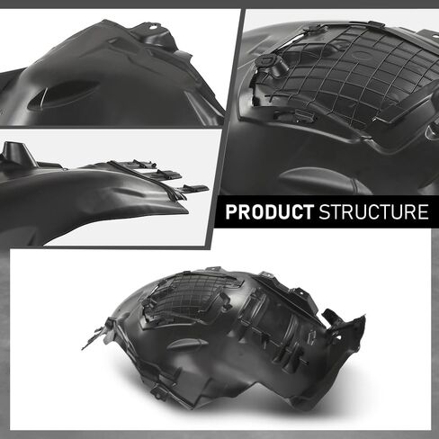 G-PLUS Fender Liner Front Driver and Passenger Side Compatible with Benz C300 2015-2021,Fit Benz C400 4Matic 2015 2056903401, 2056903301 in Saudi Arabia