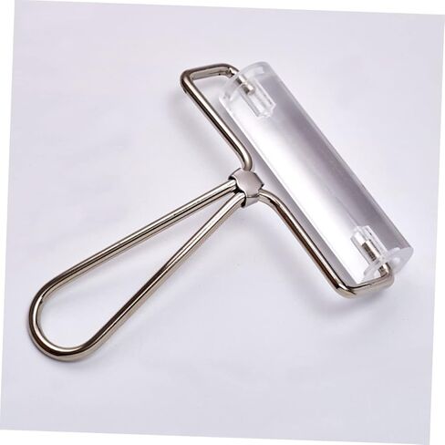 Uonlytech 2pcs Transparent Acrylic Clay Roller Tool Pressure Mud Roller for DIY Crafts Stamping Embossing Durable Handle for Art Projects and Models in Saudi Arabia