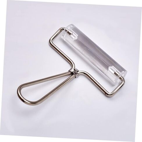 Uonlytech 2pcs Transparent Acrylic Clay Roller Tool Pressure Mud Roller for DIY Crafts Stamping Embossing Durable Handle for Art Projects and Models in Saudi Arabia