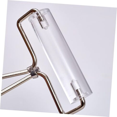 Uonlytech 2pcs Transparent Acrylic Clay Roller Tool Pressure Mud Roller for DIY Crafts Stamping Embossing Durable Handle for Art Projects and Models in Saudi Arabia