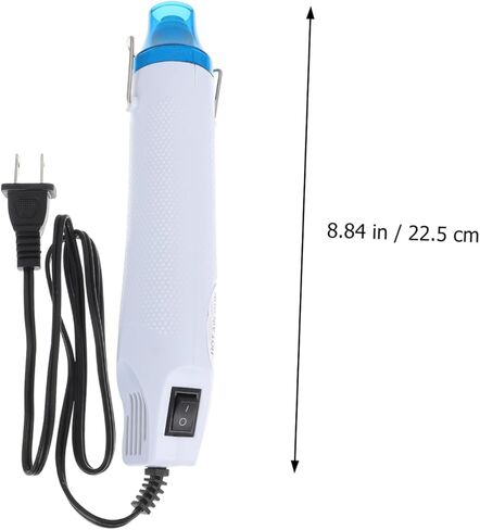 Angoily Hot Air Tool 110V Portable Heat Device for DIY Crafting Handheld Embossing and Heat Shrink Applications Suitable for Soft Clay and Rubber Stamps in Saudi Arabia