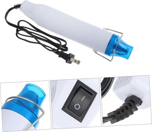 Angoily Hot Air Tool 110V Portable Heat Device for DIY Crafting Handheld Embossing and Heat Shrink Applications Suitable for Soft Clay and Rubber Stamps in Saudi Arabia