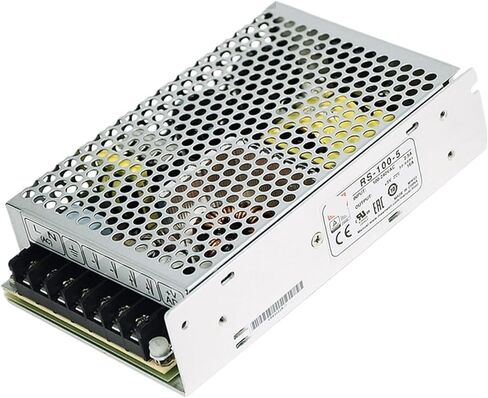 1 قطعة RS-100-5 80 واط إخراج واحد تحويل التيار الكهربائي RS-100 5 فولت 16A in Saudi Arabia