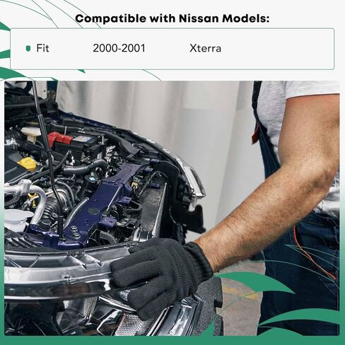 YHTAUTO دعم الرادياتير الأمامي مناسب لـ 2000-2001 Nissan Xterra، مجموعة دعم الرادياتير الأساسية من الفولاذ in Saudi Arabia