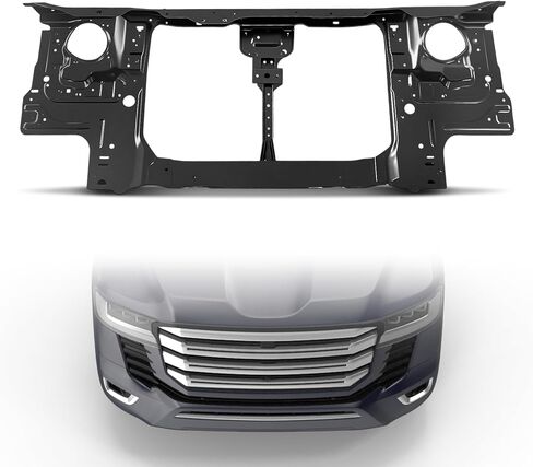 YHTAUTO Front Radiator Support Fit for Nissan Frontier 2003-2004, Radiator Core Support Assembly Steel in Saudi Arabia