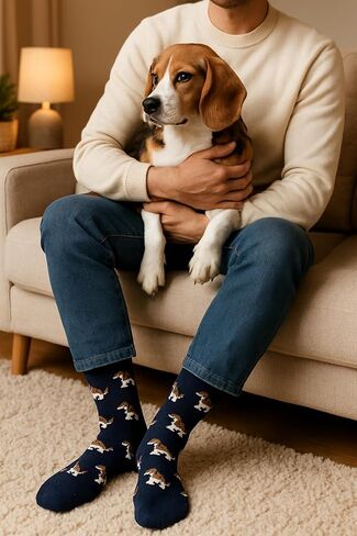 YEJIMONG Men's Cotton Fun Colorful Striped Casual Dress Socks, Funky Designed Fancy Socks - 8/12 Pairs, Size 9-12 in Kuwait