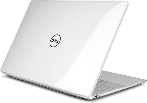 Batianda Crystal Case for Dell XPS 13 Laptop Copilot+ PC 13.4" Display 2024 Release Model 9345/9350 Lightweight Clear Hard Cover with Scratch-Resistant Protection, Easy Installation, Transparent in Saudi Arabia