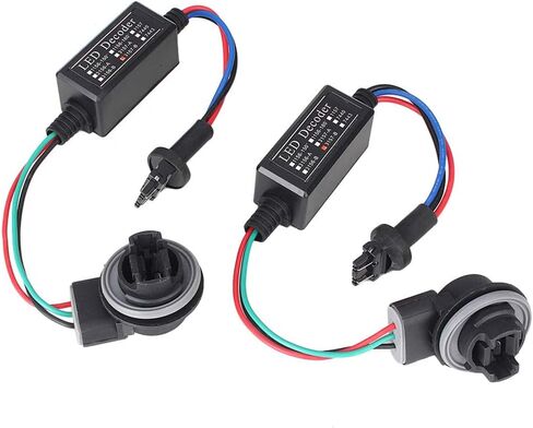 Rbanna1 خطأ إلغاء المقاوم العلوي فك مكافحة وميض تسخير LED تحذير Canceller فك محول المساعدون لمقبس 3157-B in Kuwait
