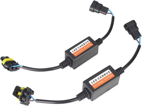 Cnfang4 Car 9005 LED تحذير Canceller فك محول خطأ إلغاء مكافحة وميض تسخير CANBUS فك in Saudi Arabia