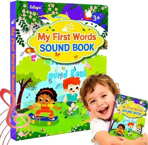2025 Fun English Sound Book for Kids 3+ | 470+ Words & Exciting Themes | Interactive Talking Toy with Phonics, Spelling Games & Story Mode(Animal World) in Saudi Arabia