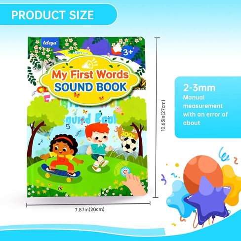 2025 Fun English Sound Book for Kids 3+ | 470+ Words & Exciting Themes | Interactive Talking Toy with Phonics, Spelling Games & Story Mode(Animal World) in Saudi Arabia