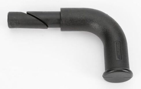 40107035 خطاف شريطي بلاستيكي من Ultra Hook - انحناء 90 درجة - أسود in Kuwait