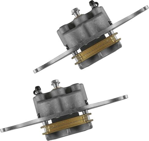 Caltric Front Right and Left Brake Caliper with Pads Compatible with Polaris RZR 900 2015-2021 in Saudi Arabia