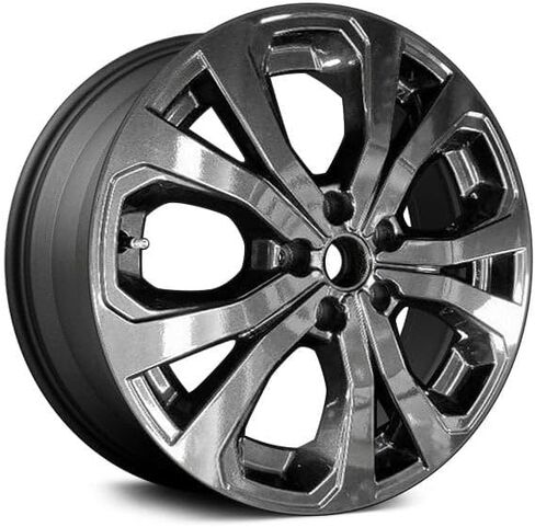 18 inch Aluminum Wheel For 2019-2024 Subaru Forester 5-Split All Painted Dark Charcoal 5 Lug 114.3 mm 18 x 7 in Reman - Factory Wheel Rim in Saudi Arabia