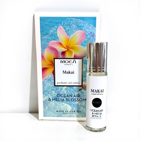 MOEA- بوكينيكيني - بكرات عطر هاواي - أحلام أزهار بوكينيكيني وندى الصباح - عطور الأزهار الطبيعية للنساء - هدايا مصنوعة في هاواي - هدايا بولينيزية المحيط الهادئ مصبوبة يدويًا بالوها- in Kuwait