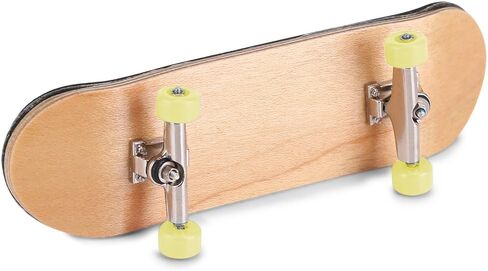 ألواح تزلج خشبية من ميلتريب، قطعة واحدة من ألواح تزلج من سبائك خشبية من خشب القيقب مع صندوق هدايا لتقليل الضغط (أبيض) in Kuwait