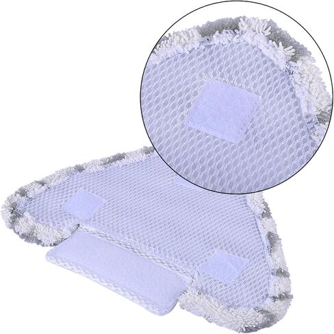 KEEPOW 2 Pack Heavy Scrub Mop Pads for Shark Genius Steam Pocket Mop S3973D S6002 S5003D S6001 S6003 in Saudi Arabia
