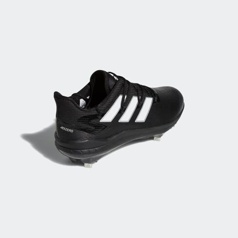 adidas Men's Adizero Afterburner 8 Baseball Shoe, Black/White/White, 8.5 in Saudi Arabia