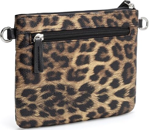 B BRENTANO Vegan Mini Multi-Zipper Crossbody Handbag Purse with Tassel Accents in Saudi Arabia