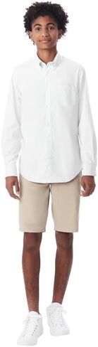 French Toast Boys' Young Mens Long Sleeve Oxford Shirt in Saudi Arabia